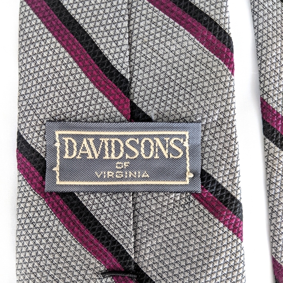 Davidsons of Virginia Silk Necktie - Picture 4 of 10